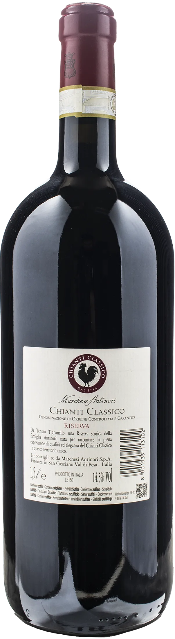 Marchese Antinori Chianti Classico Riserva 2021 Magnum – Marchesi Antinori