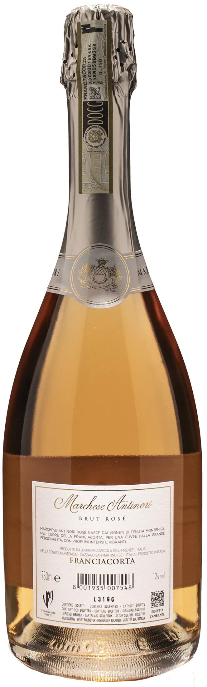 Marchese Antinori Tenuta Montenisa Franciacorta Rosè