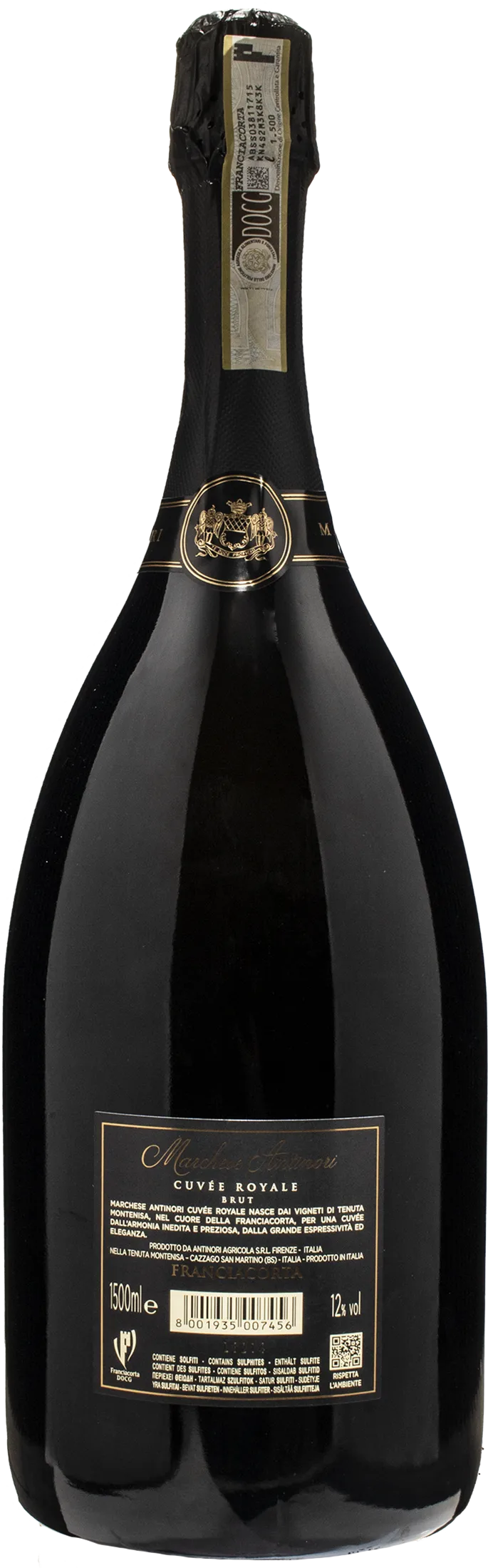 Tenuta Montenisa Franciacorta Marchese Antinori Cuvee Royale Brut Magnum