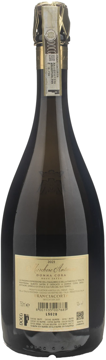Marchese Antinori Tenuta Montenisa Franciacorta Brut Saten Donna Cora 2021