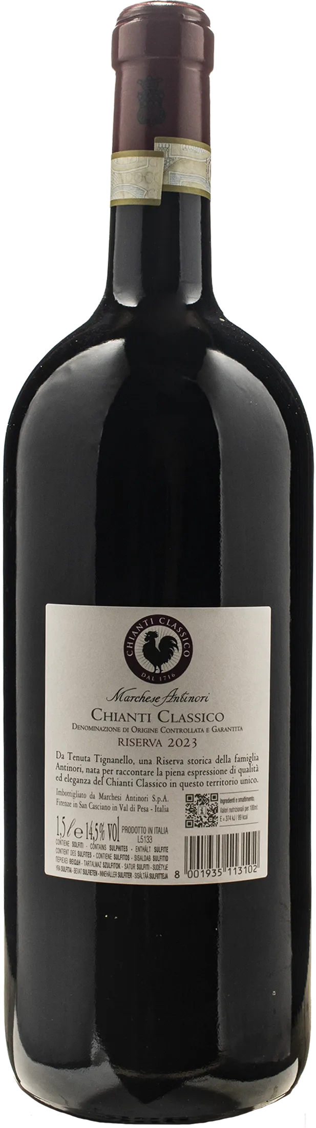 Marchese Antinori Tenuta Tignanello Chianti Classico Riserva Magnum 2023