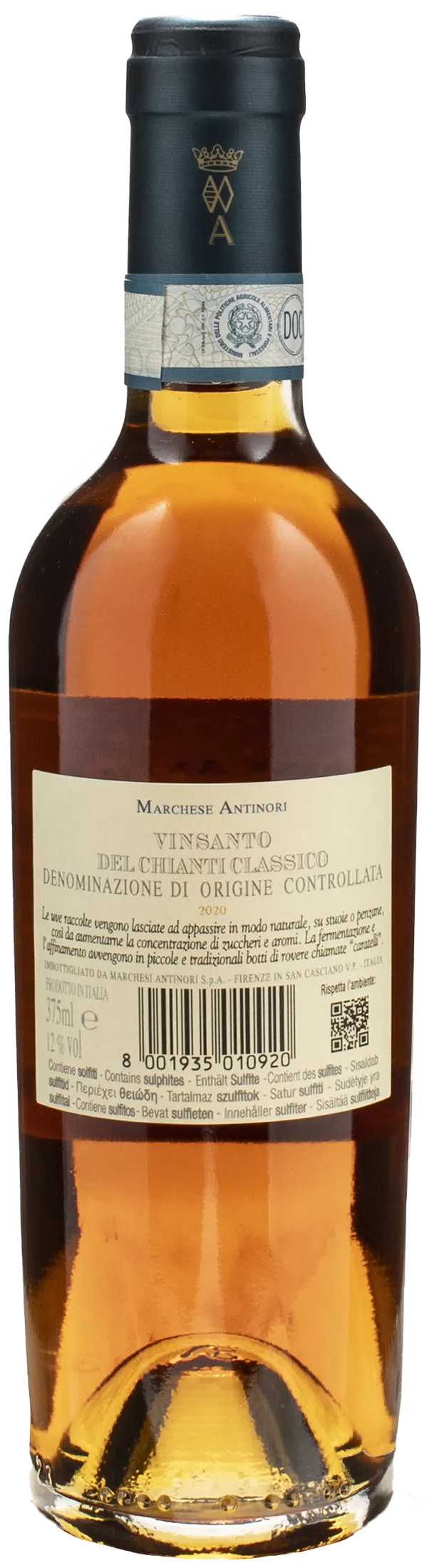 Marchese Antinori Vinsanto del Chianti Classico 0.375L 2020