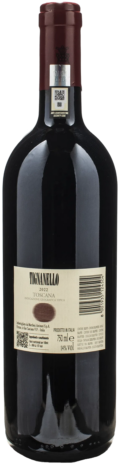 Marchesi Antinori Tignanello 2022
