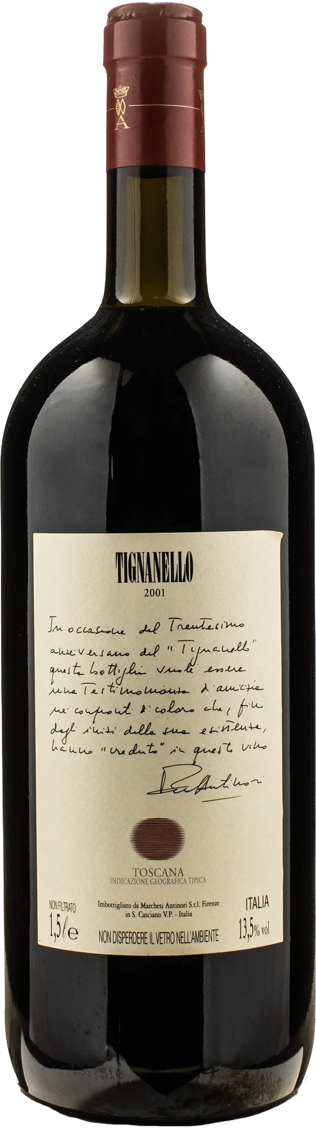Marchesi Antinori Tignanello Magnum 2001