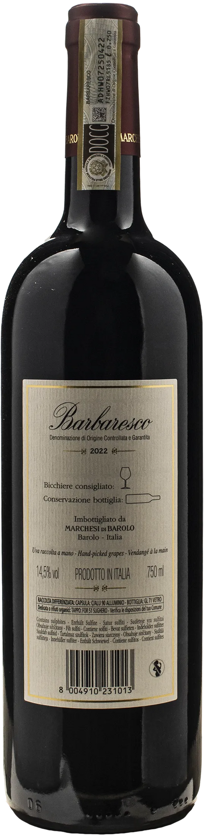 Marchesi di Barolo Barbaresco 2022