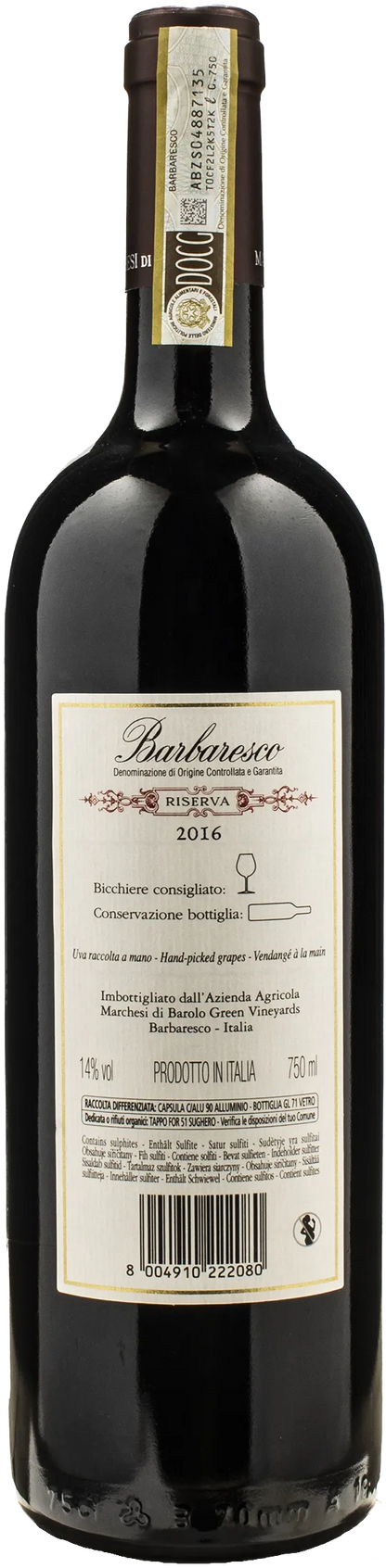 Marchesi di Barolo Barbaresco Riserva 2016