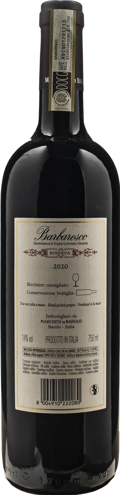 Marchesi di Barolo Barbaresco Riserva 2020