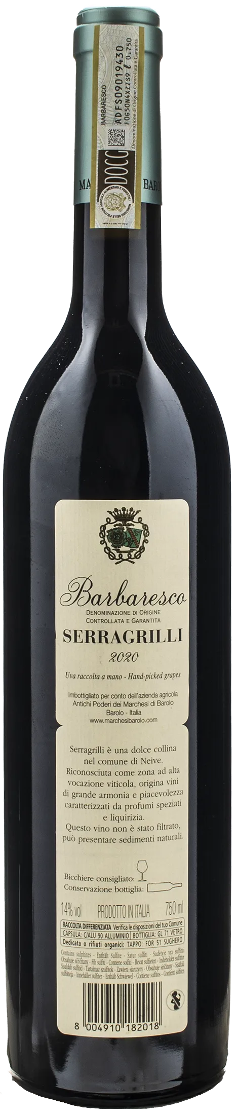 Marchesi di Barolo Barbaresco Serragrilli 2020