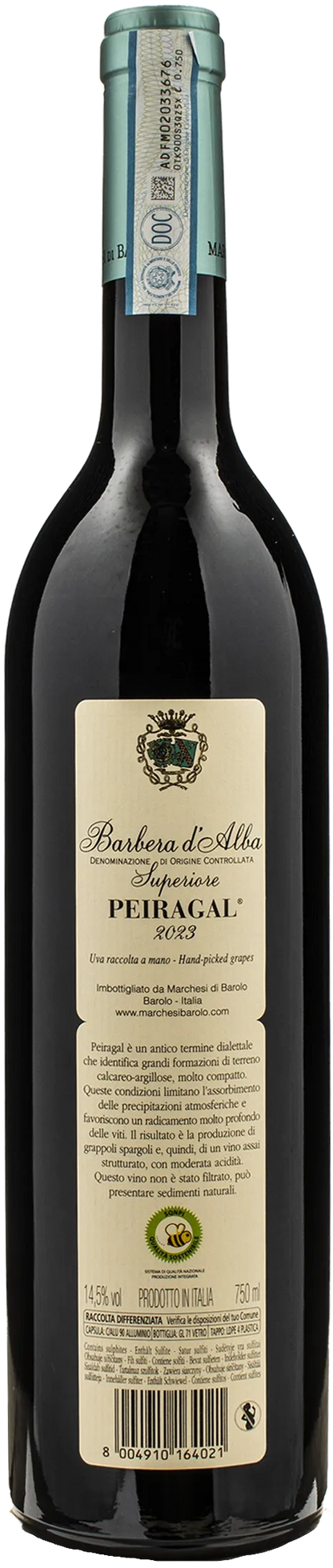 Marchesi di Barolo Barbera d'Alba Superiore Peiragal 2023