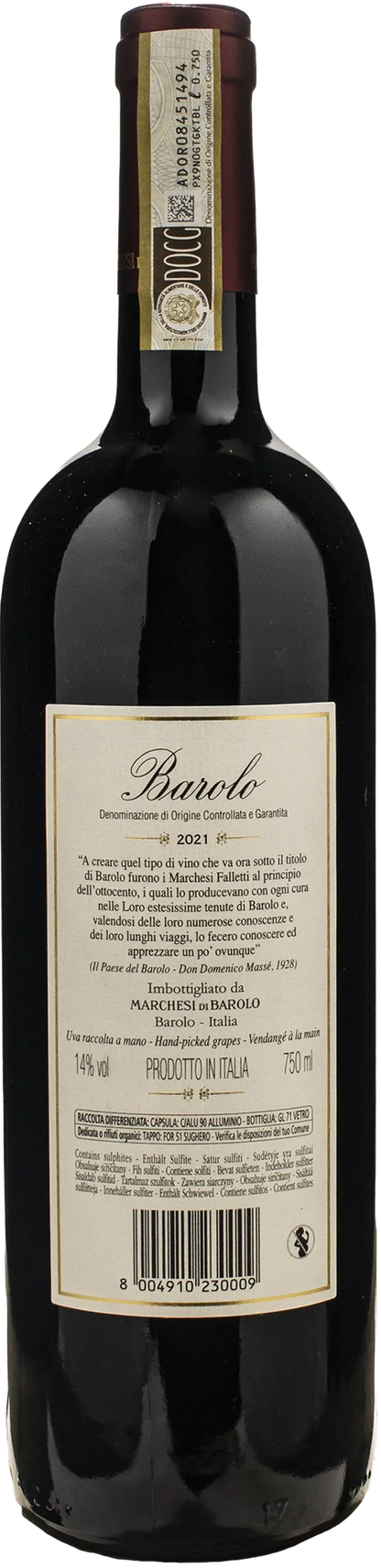 Marchesi di Barolo Barolo della Tradizione 2021
