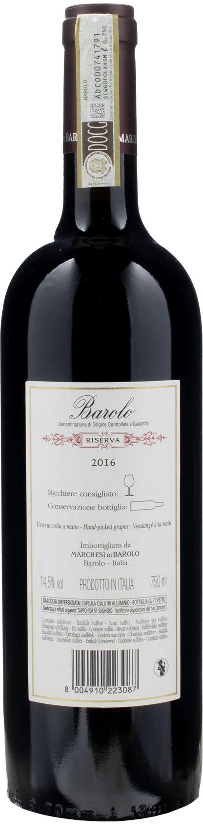 Marchesi di Barolo Barolo Riserva 2016