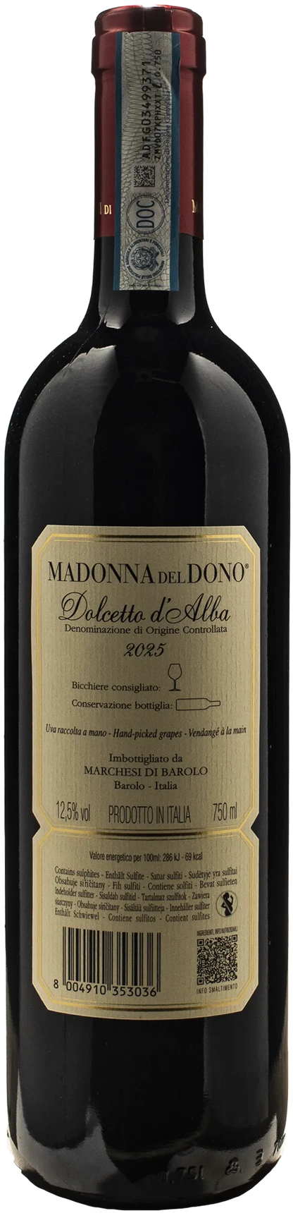 Marchesi di Barolo Dolcetto d'Alba Madonna del Dono 2025