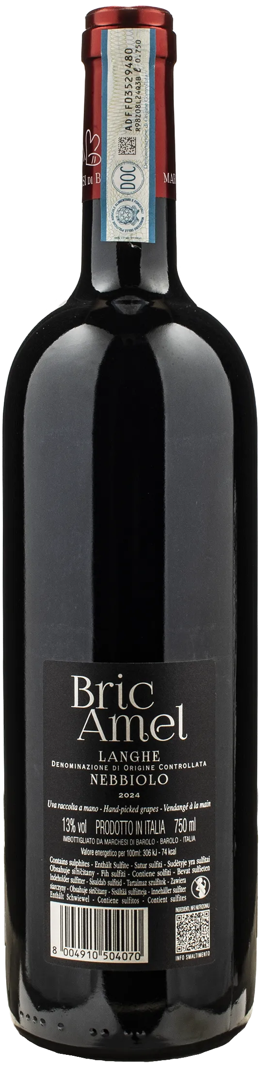 Marchesi di Barolo Langhe Nebbiolo Bric Amel 2024