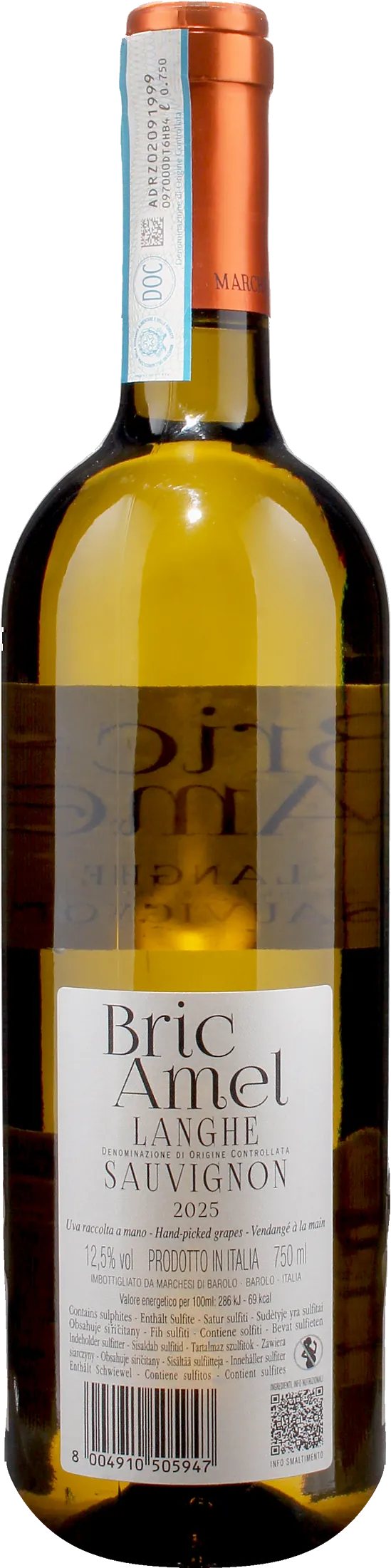 Marchesi di Barolo Langhe Sauvignon Bianco Bric Amel 2025