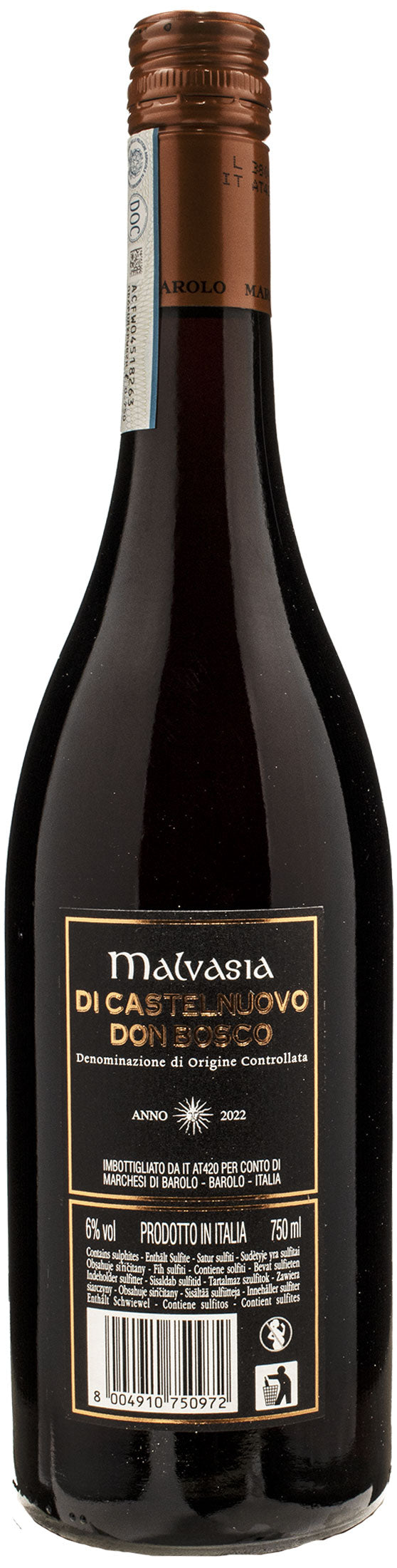 Marchesi di Barolo Malvasia di Castelnuovo Don Bosco 2022