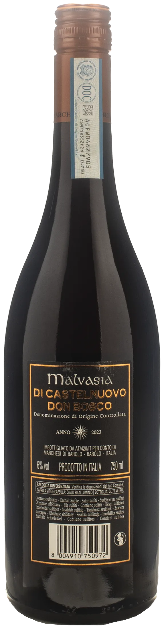 Marchesi di Barolo Malvasia di Castelnuovo Don Bosco 2023