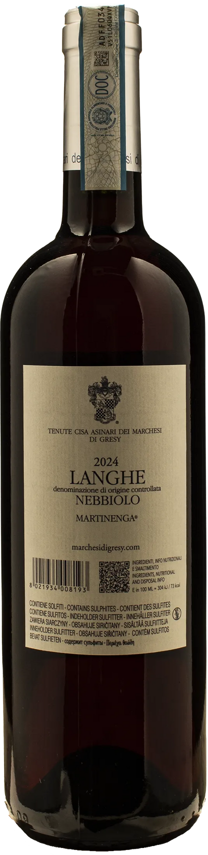 Marchesi di Gresy Langhe Nebbiolo Martinenga 2024