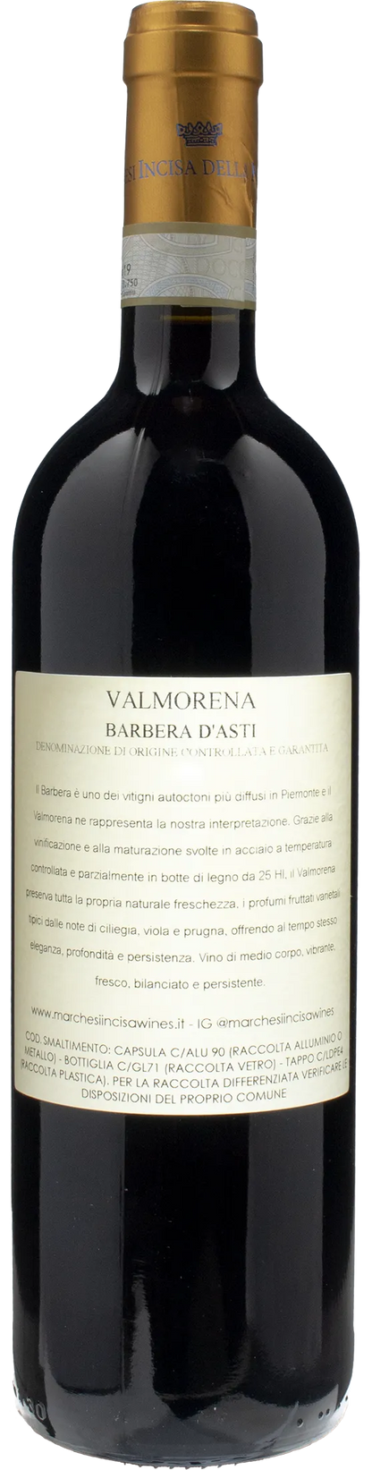 Marchesi Incisa della Rocchetta Barbera d'Asti Valmorena 2022