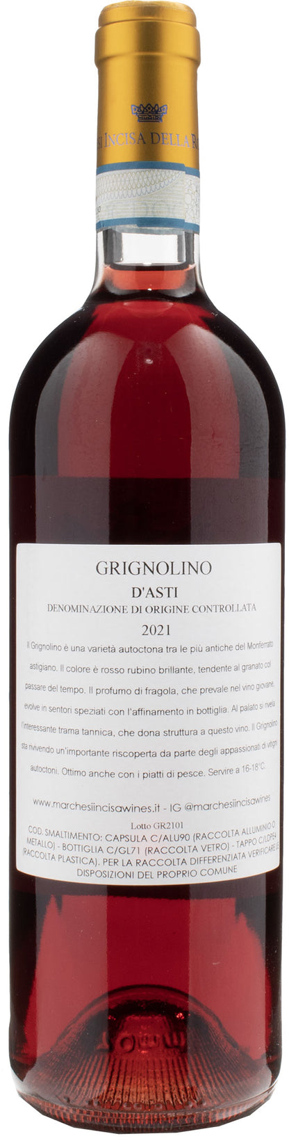Marchesi Incisa della Rocchetta Grignolino d'Asti 2021