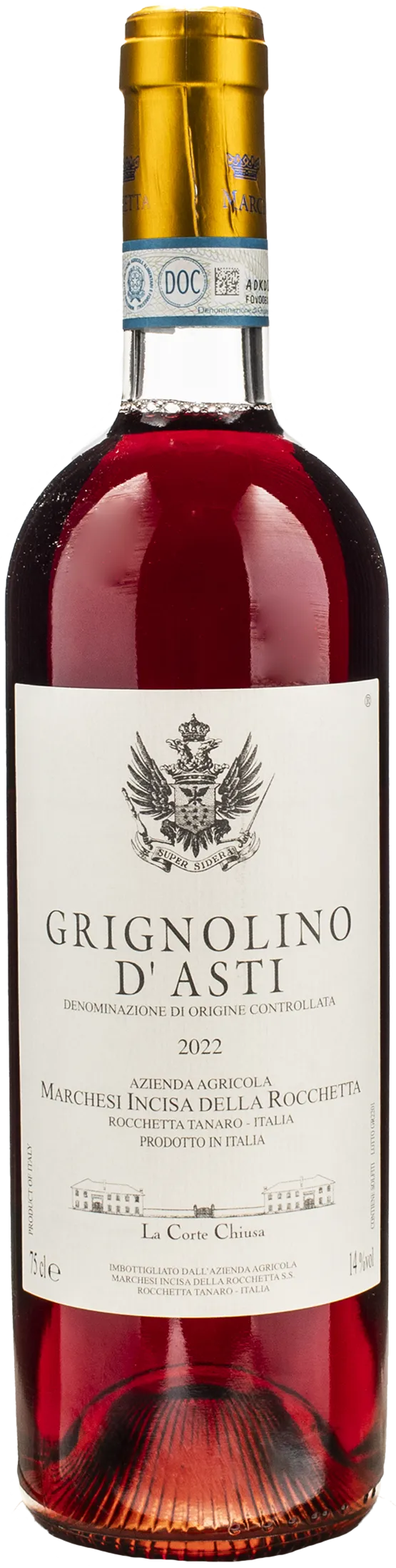 Marchesi Incisa della Rocchetta Grignolino d'Asti 2022