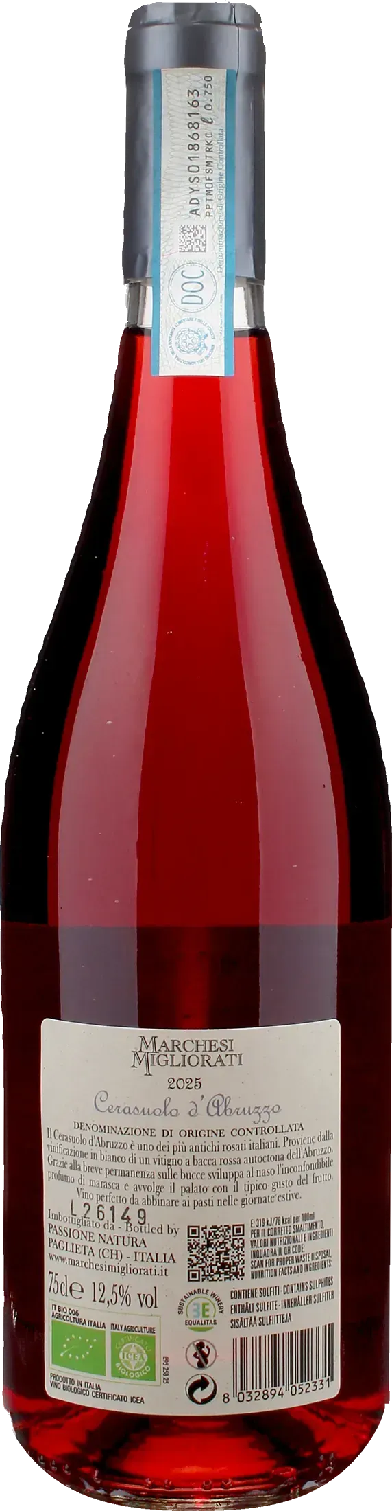 Marchesi Migliorati Cerasuolo d'Abruzzo 2025