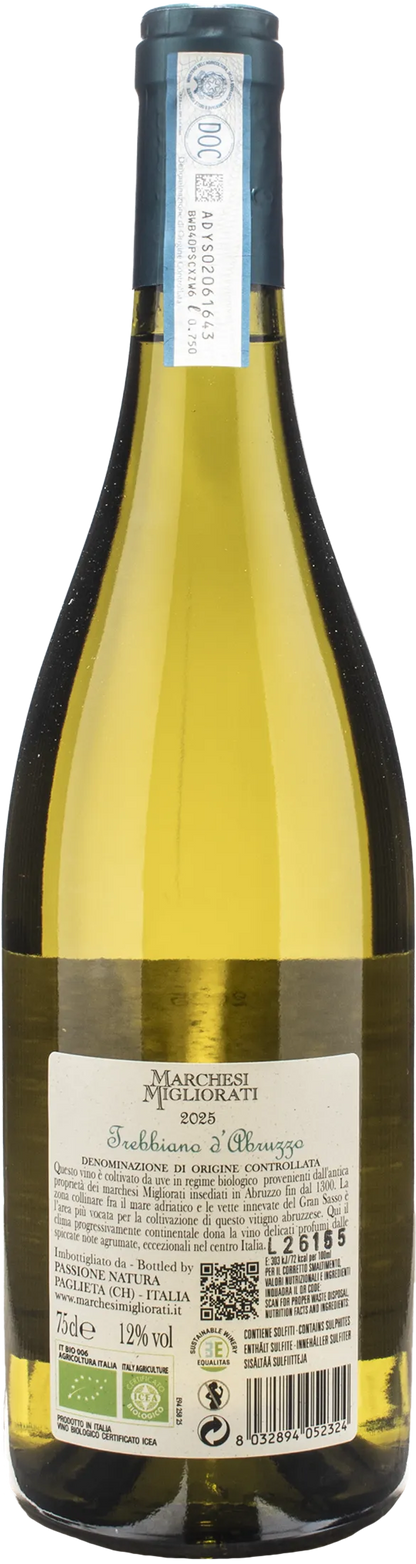 Marchesi Migliorati Trebbiano d'Abruzzo 2025