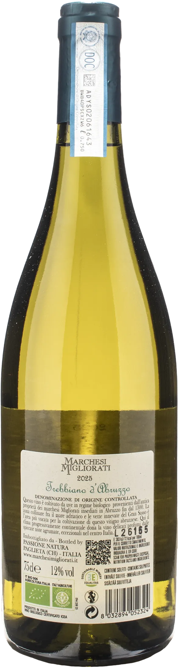 Marchesi Migliorati Trebbiano d'Abruzzo 2025