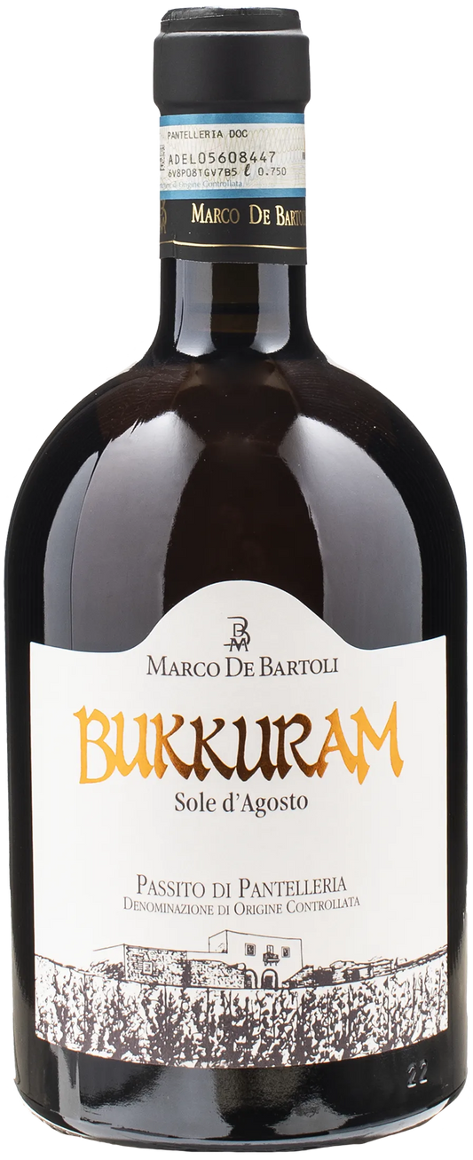Marco De Bartoli Bukkuram Passito di Pantelleria Sole d'Agosto 0.75L 2022