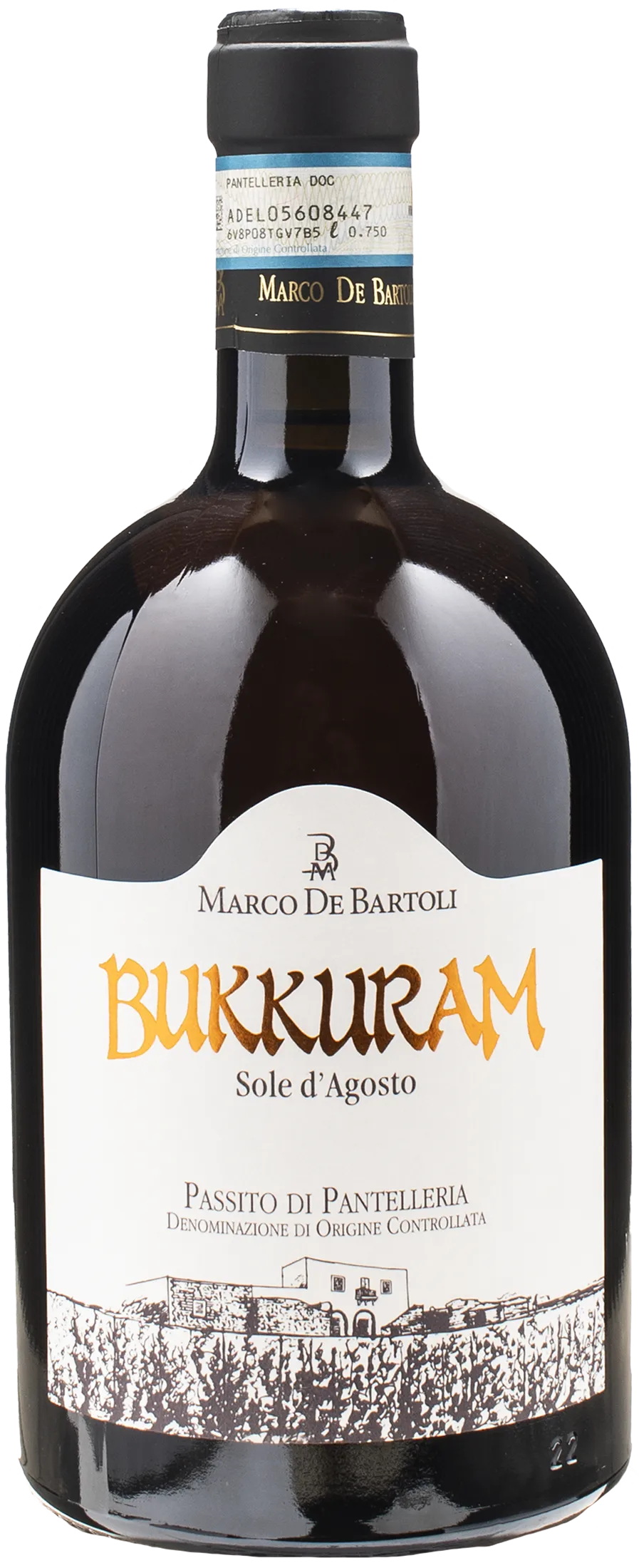 Marco De Bartoli Bukkuram Passito di Pantelleria Sole d'Agosto 0.75L 2022