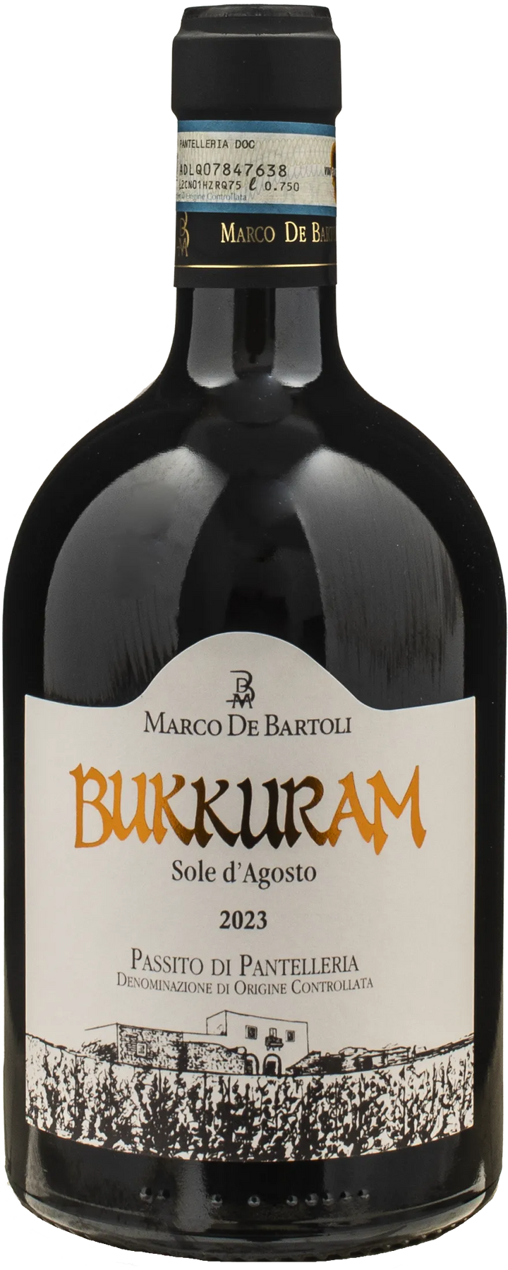 Marco De Bartoli Bukkuram Passito di Pantelleria Sole d'Agosto 2023