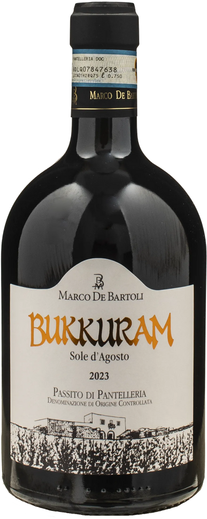 Marco De Bartoli Bukkuram Passito di Pantelleria Sole d'Agosto 2023