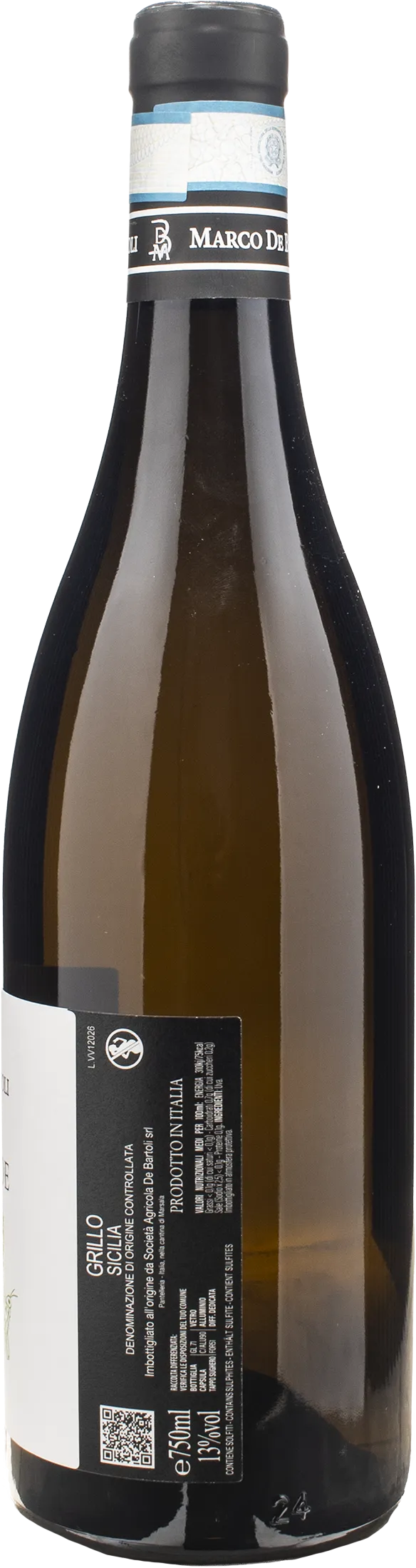 Marco De Bartoli Vignaverde Grillo 2025