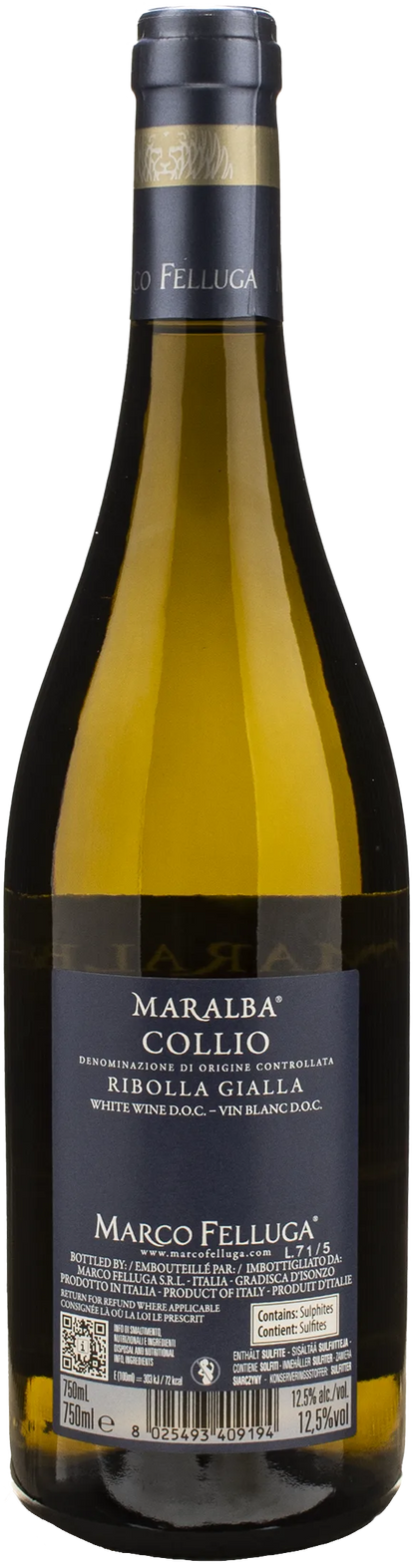 Marco Felluga Collio Ribolla Gialla Maralba 2024
