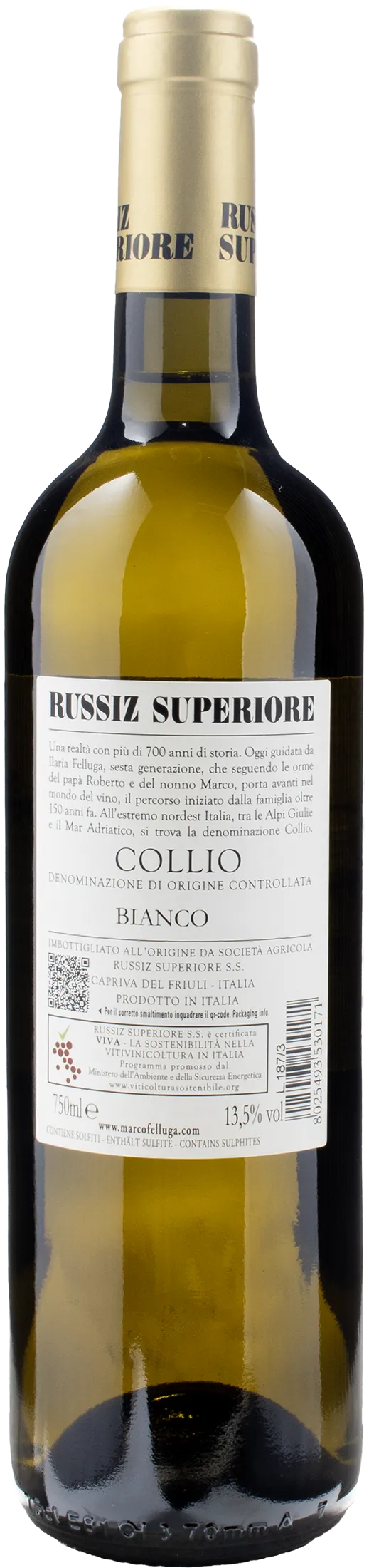 Russiz Superiore Collio Bianco Col Disore 2020