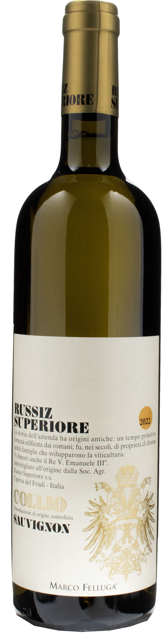 Russiz Superiore Collio Sauvignon 2022