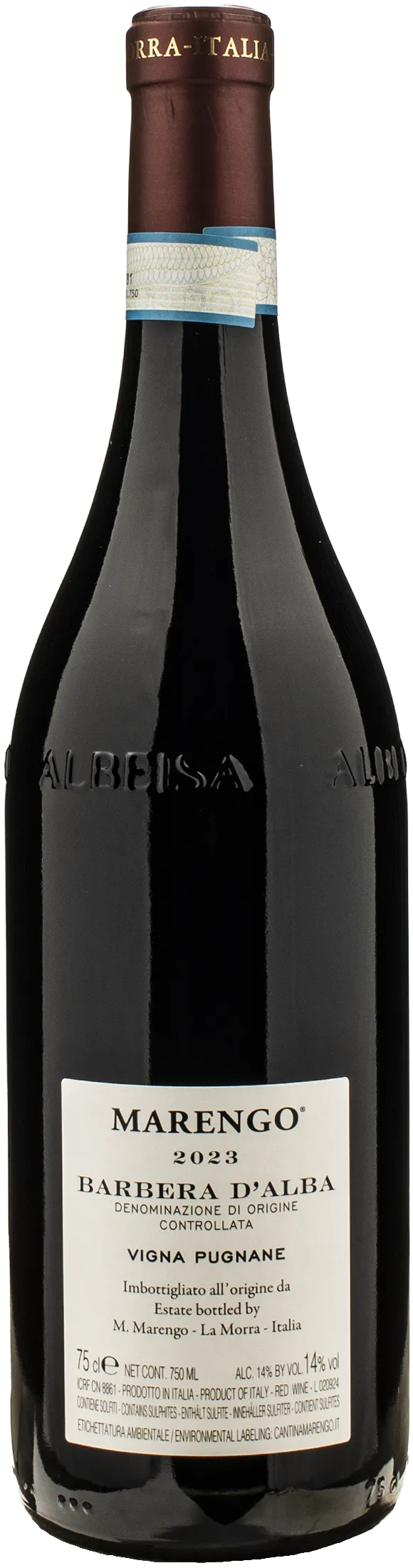 Marengo Barbera d'Alba Vigna Pugnane 2023