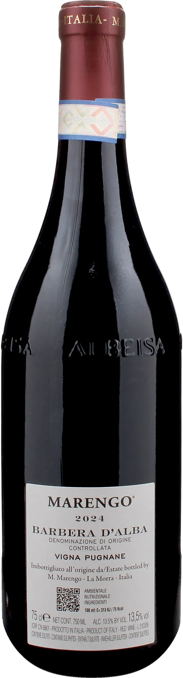 Marengo Barbera d'Alba Vigna Pugnane 2024