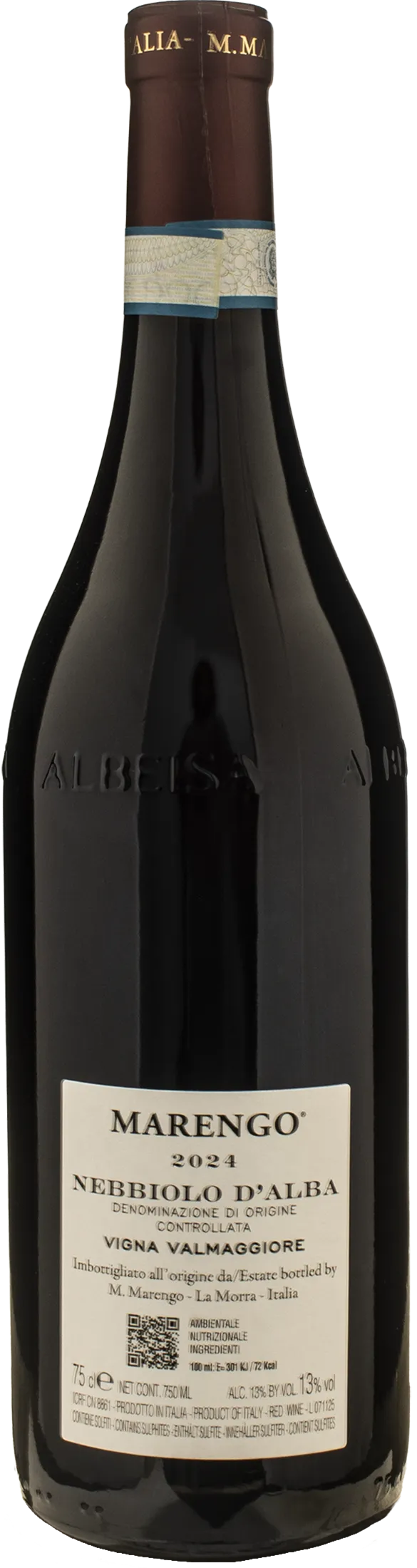 Marengo Nebbiolo d'Alba Vigna Valmaggiore 2024