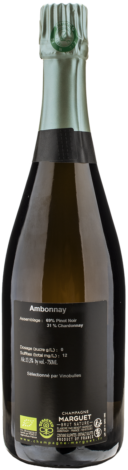 Marguet Champagne Grand Cru Ambonnay Brut Nature 2019
