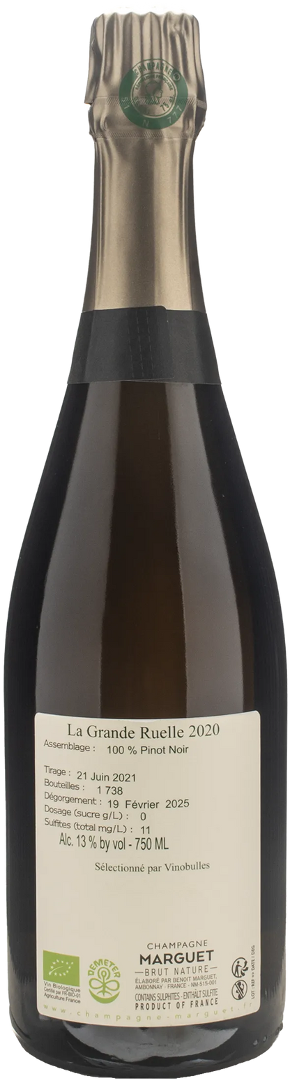 Marguet Champagne Grand Cru La Grande Ruelle Brut Nature 2020