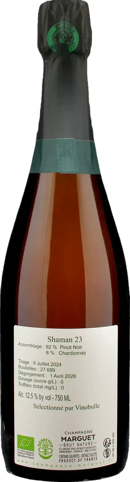 Marguet Champagne Grand Cru Shaman 23 Brut Nature