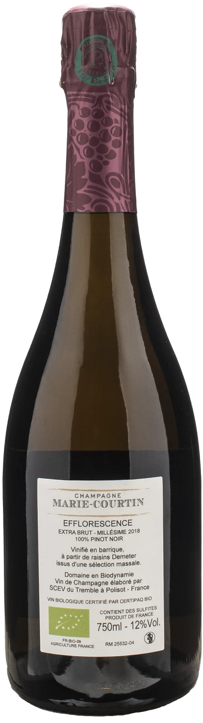 Marie Courtin Champagne Efflorescence Extra Brut 2018