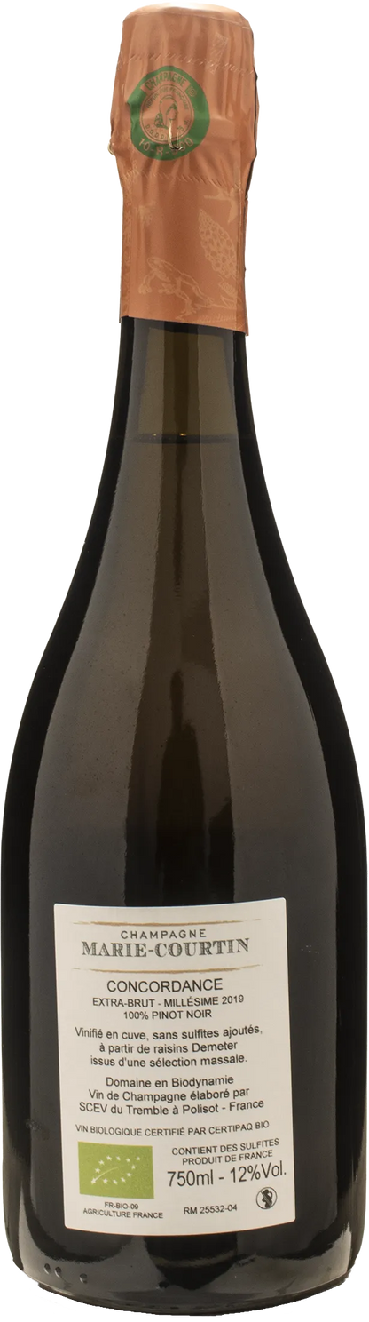 Marie Courtin Champagne Extra Brut Concordance 2019