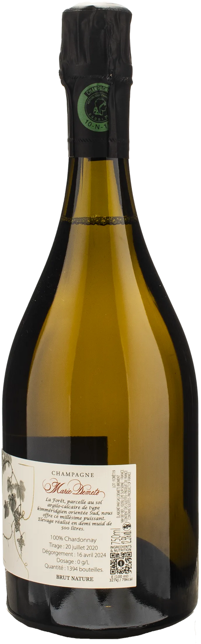Marie Demets Champagne La Foret Brut Nature 2019