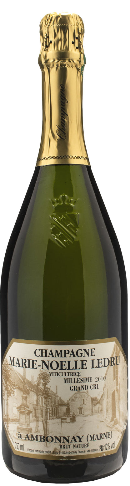 Marie-Noelle Ledru Champagne à Ambonnay Grand Cru Brut Nature 2010