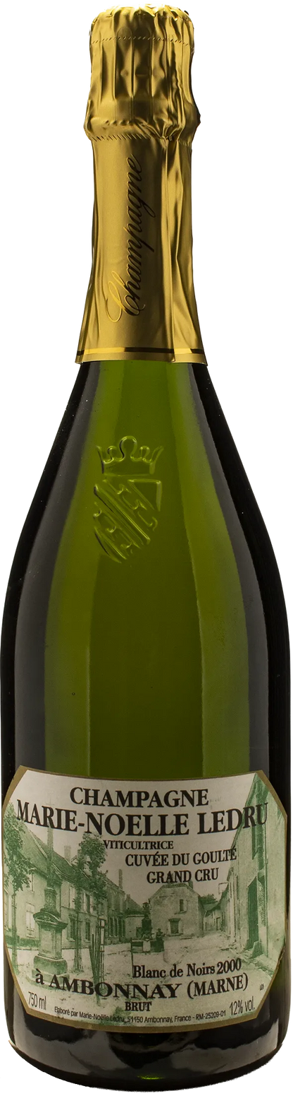 Marie Noelle Ledru Champagne Cuvee du Goulte Grand Cru Blanc de Noirs Brut 2000