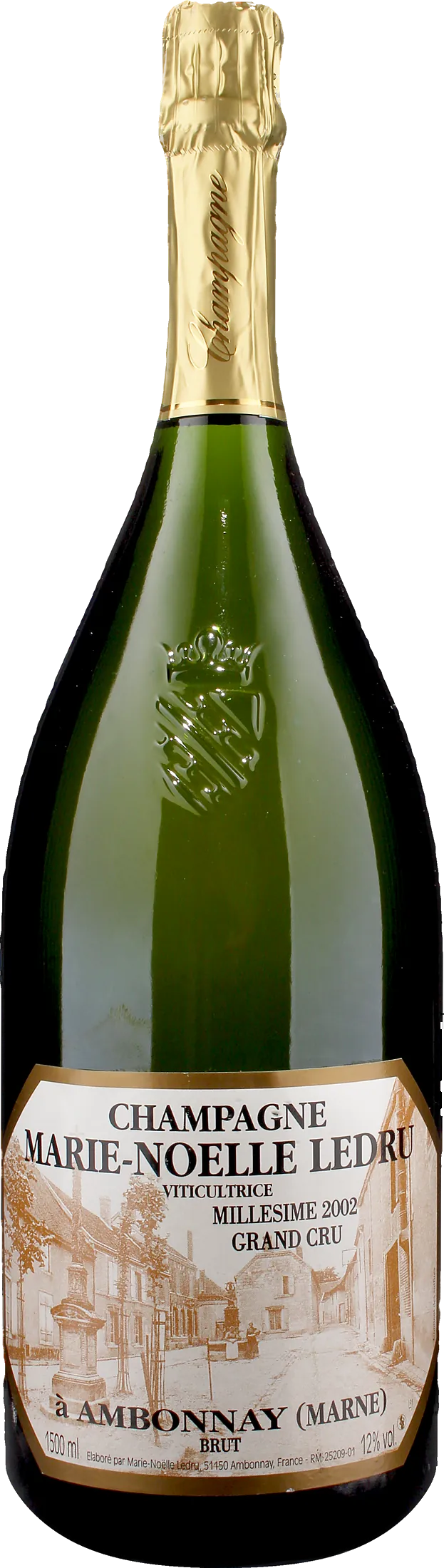 Marie-Noelle Ledru Champagne Grand Cru Millésime Magnum 2002
