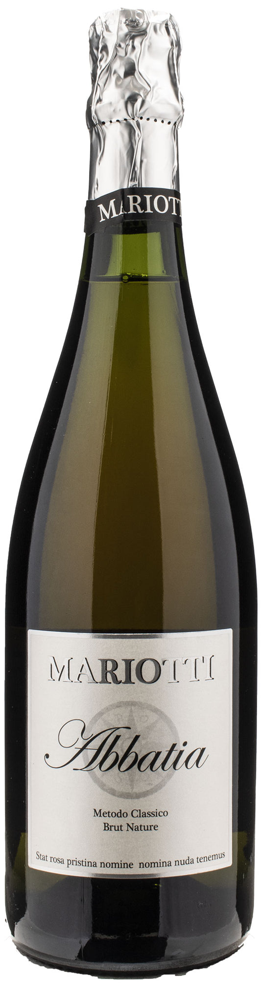 Mariotti Spumante Rosato Metodo Classico Abbatia Brut Nature 2017