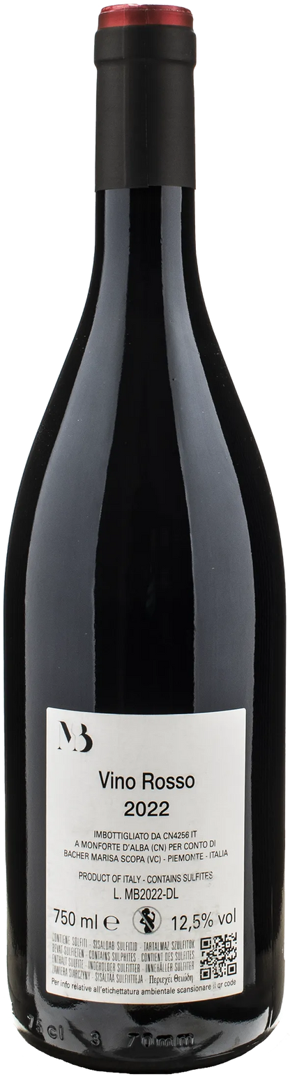 Marisa Bacher Vino Rosso 2022