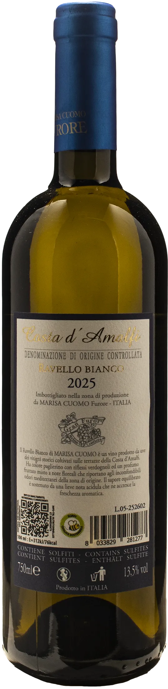 Marisa Cuomo Costa d'Amalfi Ravello 2025